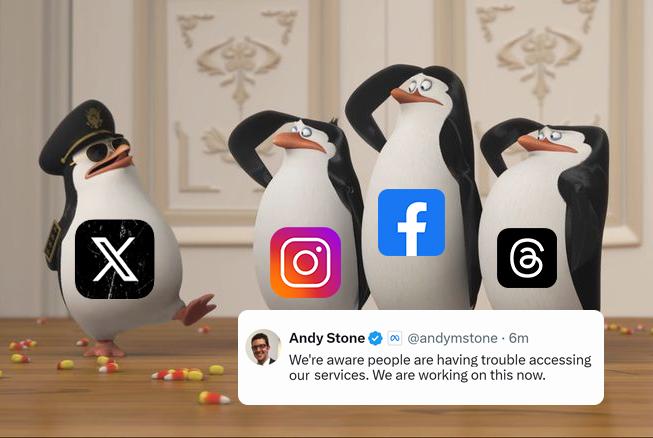 nidasheikh373's tweet image. Meta using 𝕏 to announce it's downtime is the best thing you'll see on the internet today 😂
#instagramdown #facbookdown