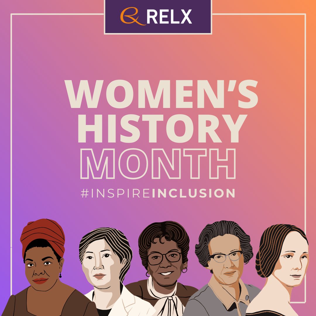 This #WomensHistoryMonth, we celebrate the women who've paved the way for equality and opportunity. At @RELXHQ, we're dedicated to advancing #genderequality worldwide. Let's work together to forge a more inclusive world for women.

#InspireInclusion #WHM2024 #RELXDiversity