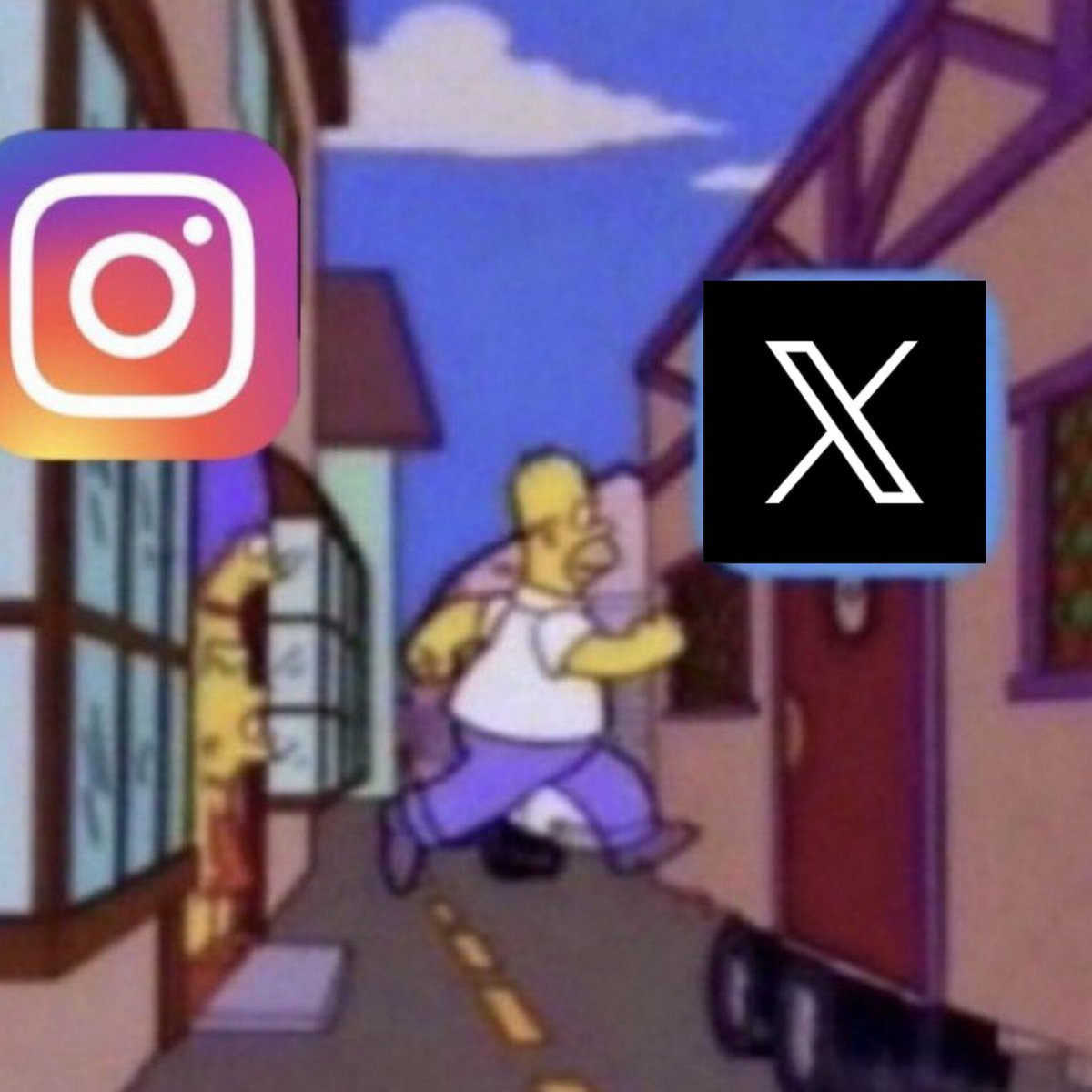 Me running to see if instgram is down
#instagramdown