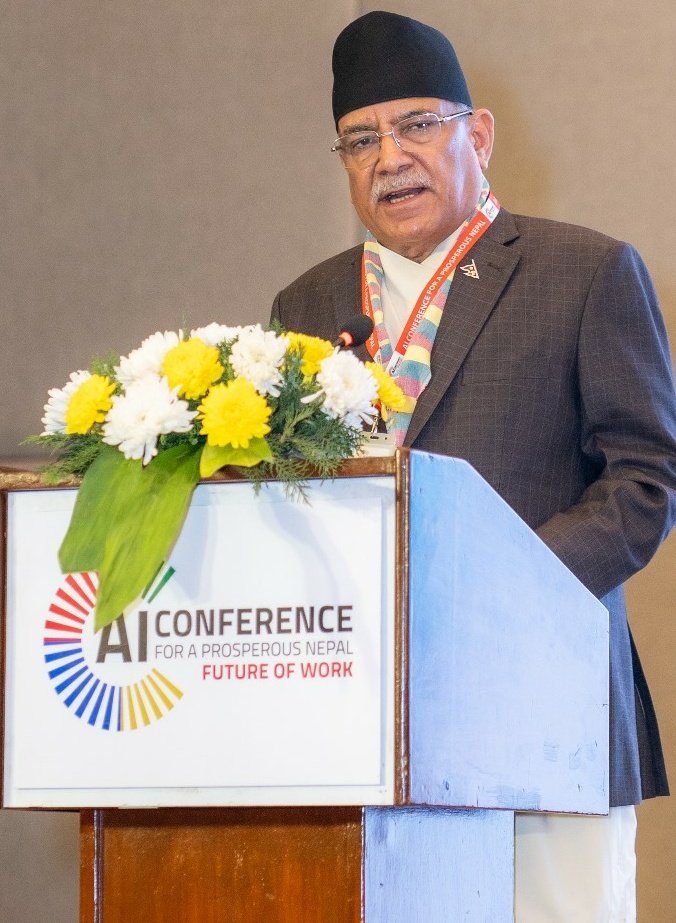 magar_binda's tweet image. Pleased 2be part of  #AI Conference 4 prosperous Nepal: Future of Work. Learning from #national &amp;amp; #international experts #possibilities &amp;amp; challenges in Nepal. 
#Access2Services
#DataDrivenDecisionMaking
#Efficiency
#Productivity
#EthicalConsideration
#Privacy #DataSecurity
(L.P)