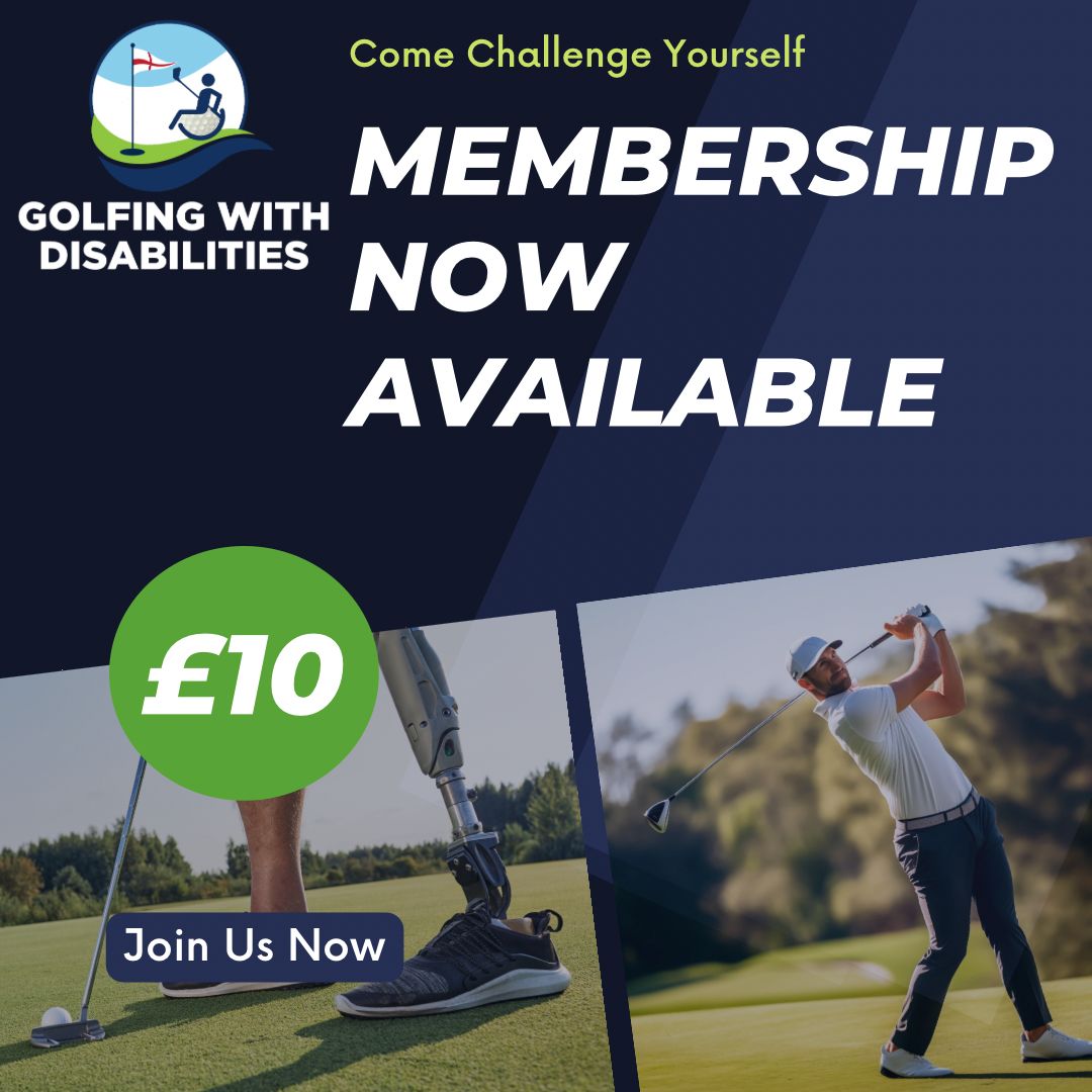 Membership now available - buff.ly/3VagUPT fixtures to follow #disabledgolf #gwd