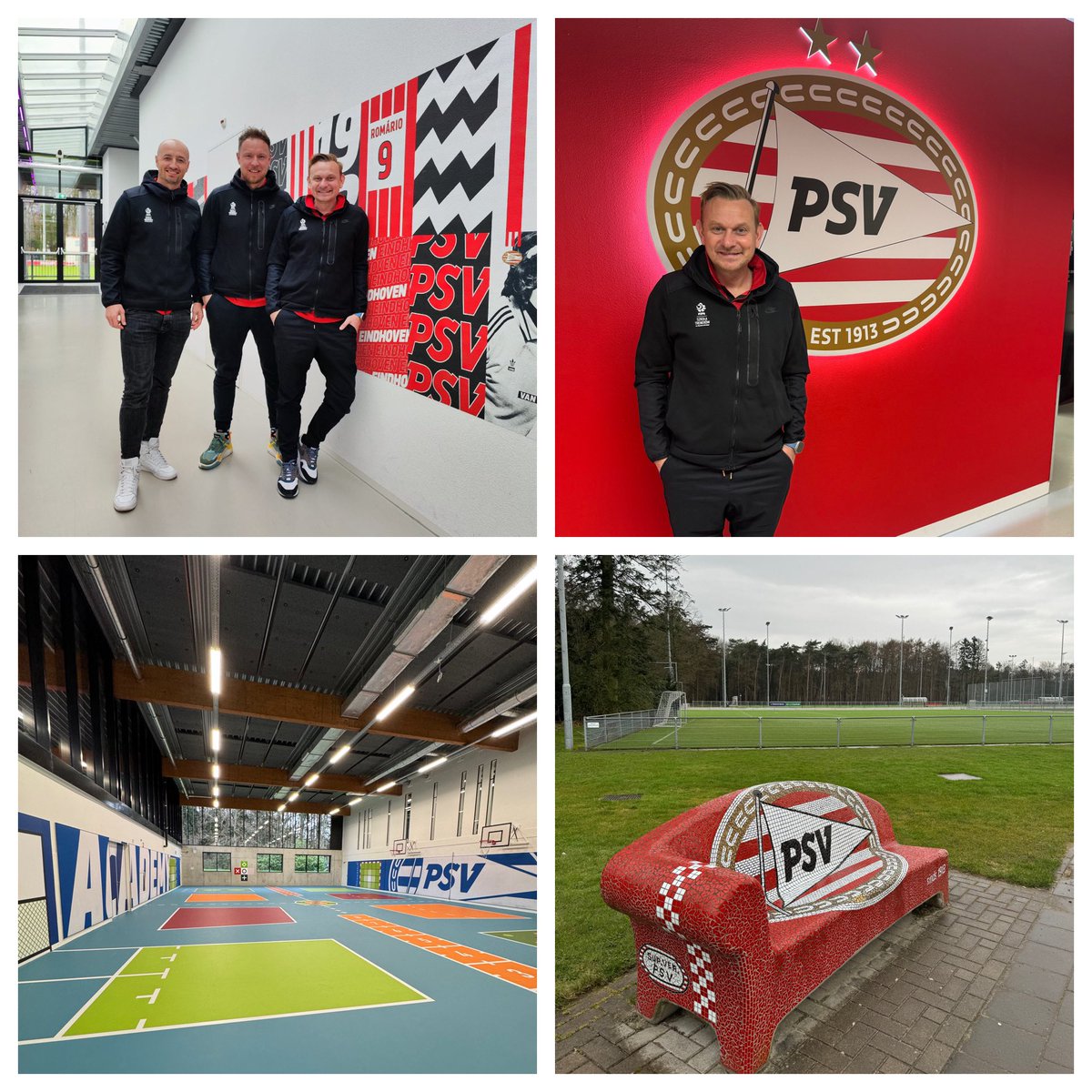 Kolejny zjazd w szkole trenerów PZPN na kursie dyrektora sportowego. Poznaliśmy dużo ciekawych pomysłów,rozwiązań i filozofię @PSV 👍🏻