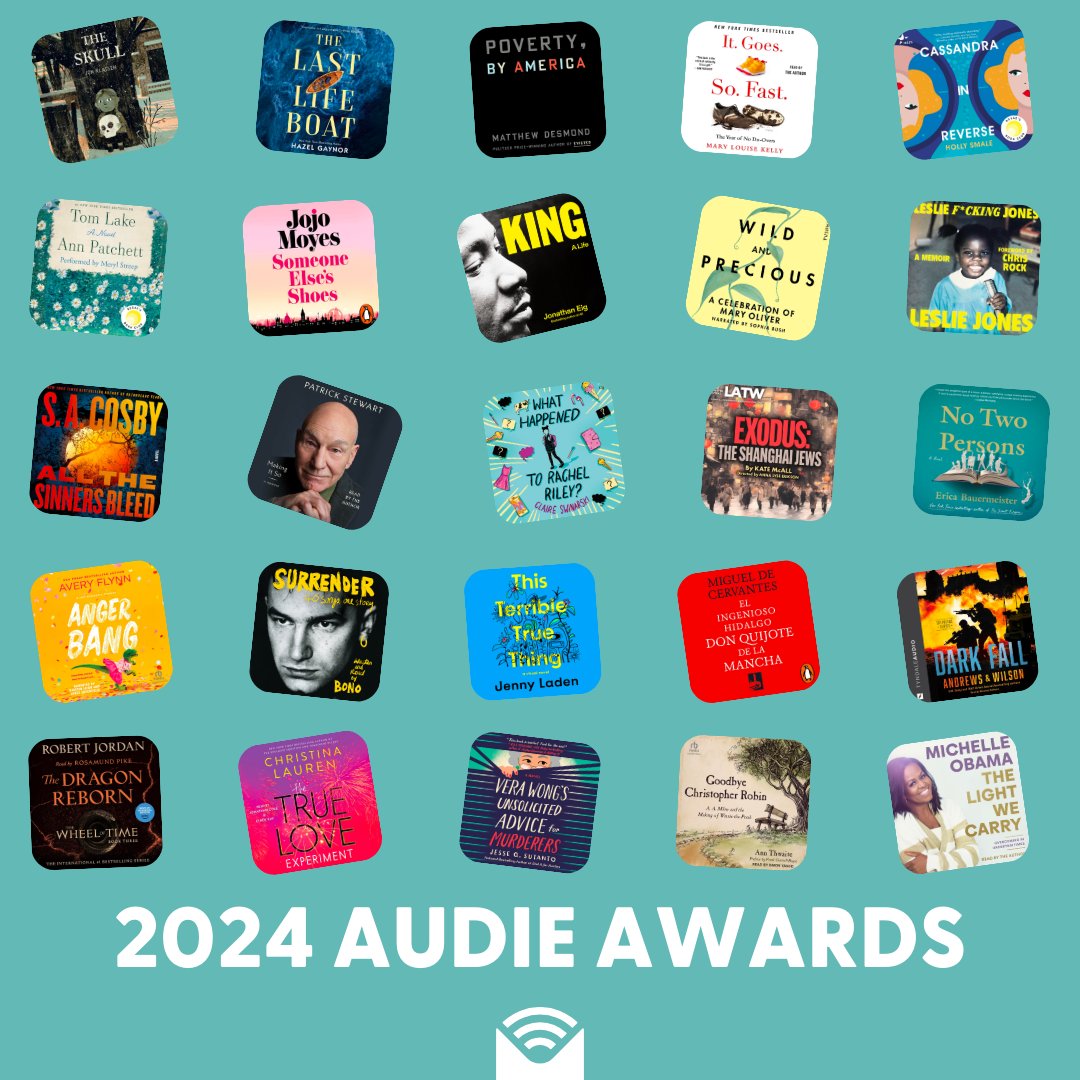 A huge congratulations to the 2024 Audie Award winning authors, narrators, and publishers! Check out all of the winning audiobooks here: libro.fm/playlists/audi… #Audies2024