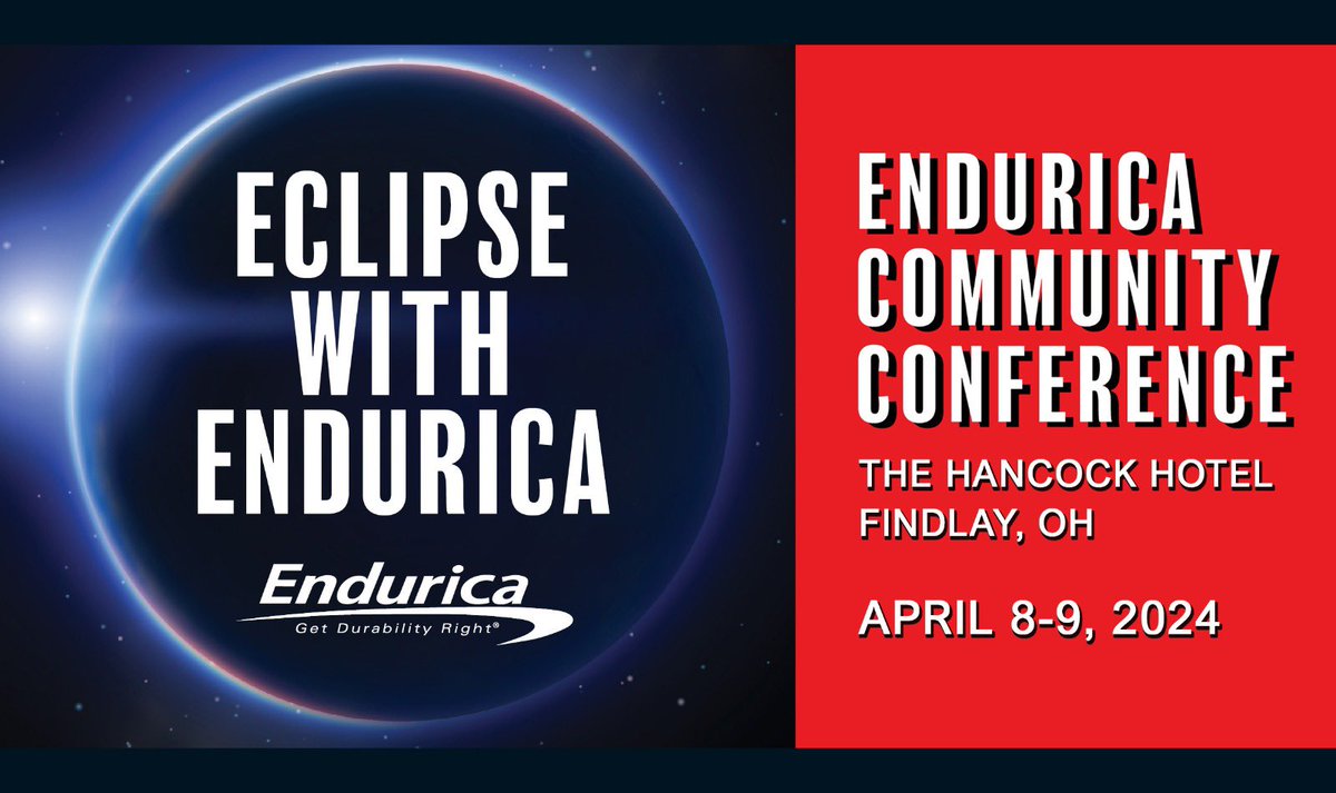 Endurica (@enduricallc) on Twitter photo Eclipse with #Endurica article in ERJ! <a href="/RubberJournal/">European Rubber Journal</a> ‘Delivering Durability Across the Rubber Supply Chain’.
#RubberIndustry #GetDurabilityRight
➡️ european-rubber-journal.com/article/209511… Eclipse with #Endurica article in ERJ! <a href="/RubberJournal/">European Rubber Journal</a> ‘Delivering Durability Across the Rubber Supply Chain’.
#RubberIndustry #GetDurabilityRight
➡️ european-rubber-journal.com/article/209511…
