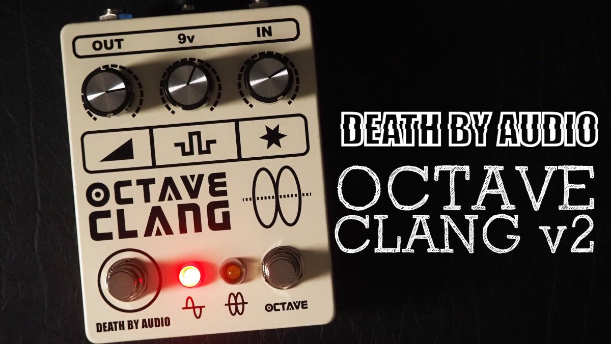 pedaloftheday's tweet photo. We're honored to help welcome the newly revamped @DeathByAudioFX Octave Clang v2 to the world!! Check out our demo, this one's a MONSTER 🧌☠️👾
https://t.co/gXECrCRlTZ
#pedaloftheday #deathbyaudio #octaveclang #octave #distortion #fuzz #ringmod #guitarpedals #effectspedals https://t.co/9Gp1tvUs3x