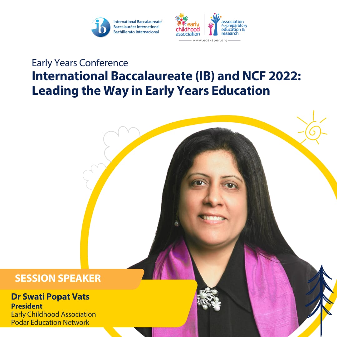 #vatsgyaan I am speaking at this IB-ECA conference on early years. Have you registered? Don't miss out *International Baccalaureate (IB) and NCF 2022: Leading the Way in Early Years Education* March 15-16, 2024 Register join.ibo.org/l/136871/2024-…