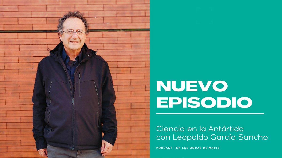 ¡Volvemos con nuevo episodio de "En las ondas de Marie" 🎙️

Esta vez los protagonistas son los líquenes... en la Antártida 🧊 

🚢Desde 1990, Leopoldo García Sancho (<a href="/ffarmaciaUCM/">Facultad Farmacia UCM</a>) ha hecho 17 expediciones al continente. 

Escucha su experiencia ⬇️open.spotify.com/episode/6jwhi4…