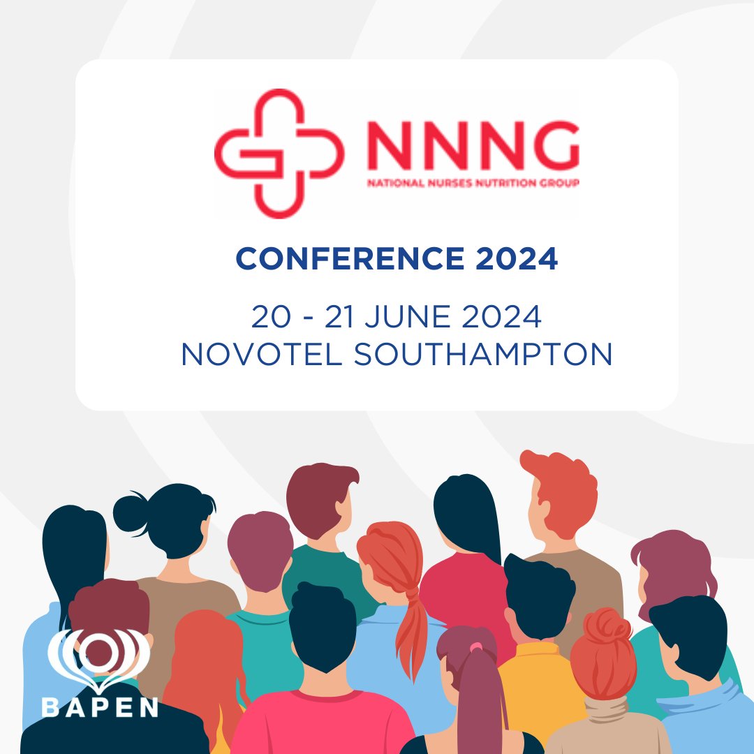 Remember to save the 20th and 21st June in your calendar. The @NNNGUK Conference 2024 is taking place at the Novotel Southampton and tickets are still available here: bit.ly/42SA2n5