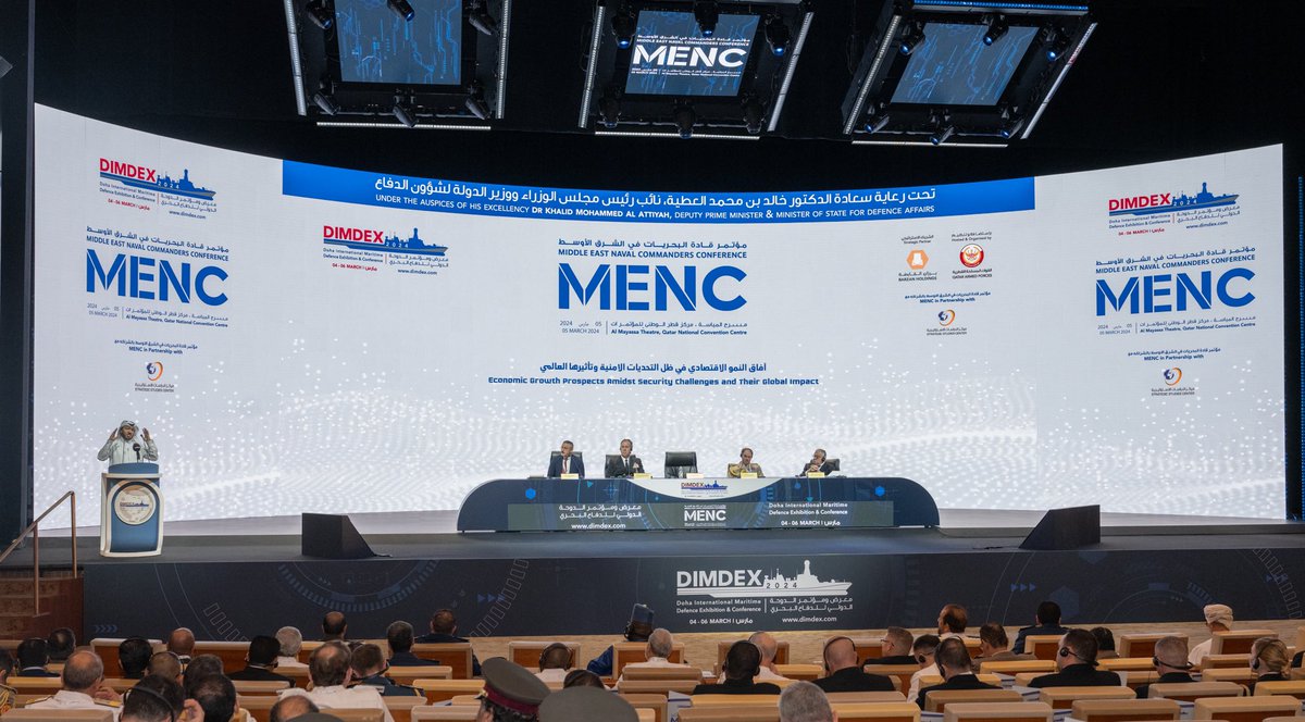 MENC has kicked off today with a lineup of prominent speakers. This year's edition delves into one of the most important international issues, namely maritime security, global transportation safety, and their impact on the economy and global growth.