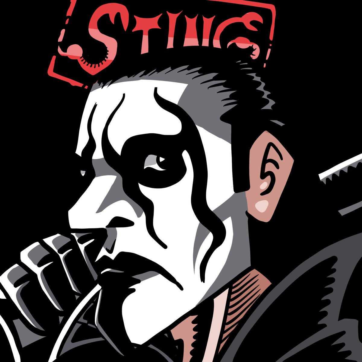 silntsnctmanga's tweet photo. It's STANGG!
#AEW #AllEliteWrestling #AEWRevolution #Sting #StingEnergyDrink #StingLastMatch #SurferSting #CrowSting #NWO #WolfpacSting #JokerSting #MainEventMafia #MTG #MarkPoole #MagicTheGathering #TonySchiavone https://t.co/sdNS8GcVOW