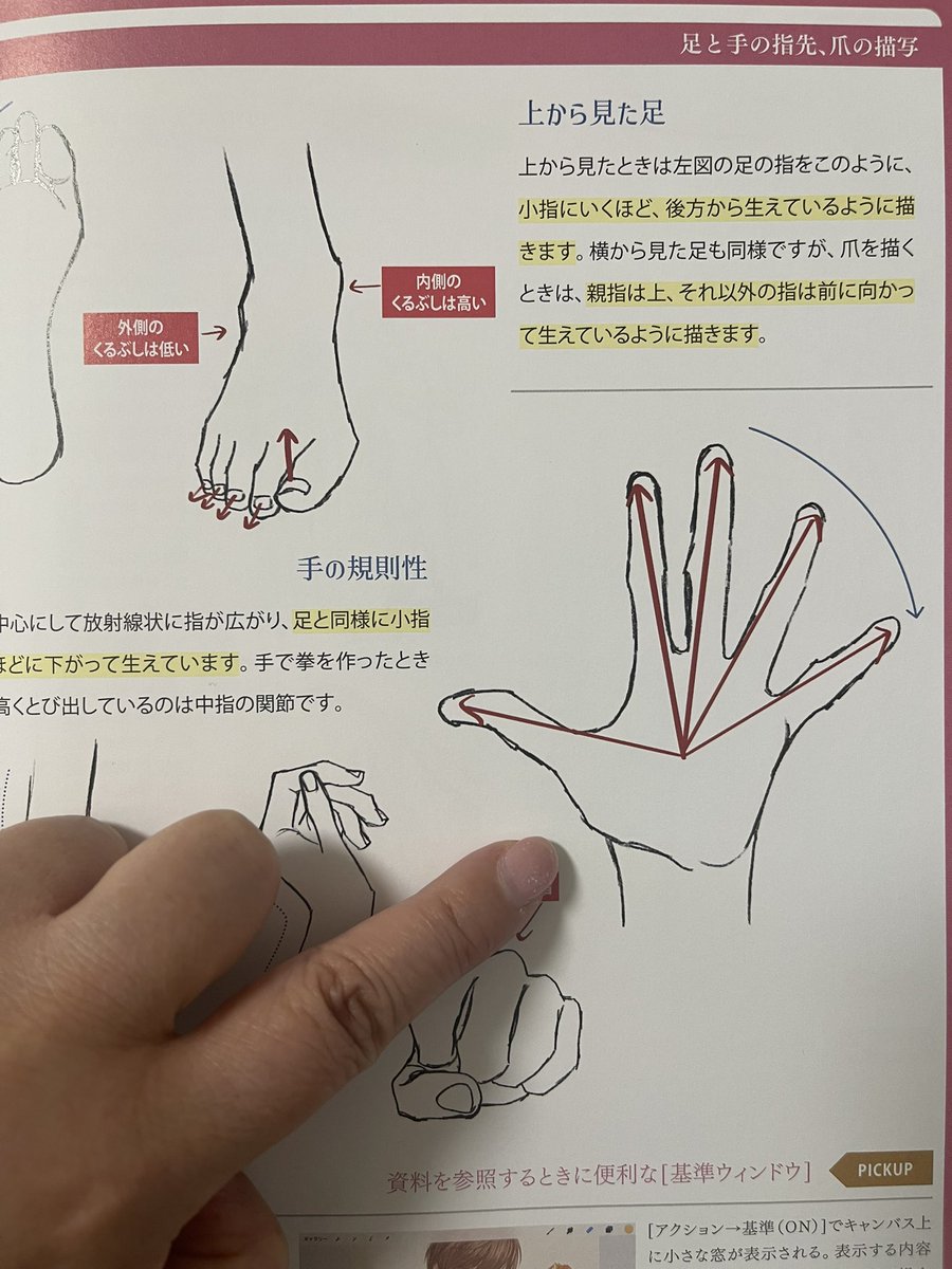 そして、iPadとプロクリエイトの使い方に添えて
「絵を描く時に押さえた方が良いポイント」を散りばめて下さっていて
それが、「あぁ!そうだったのか」と
恥ずかしながら、シンプルであるのにまったくできていなかった部分であったりして
何回も「!!」と衝撃を受けました
ありがたくて