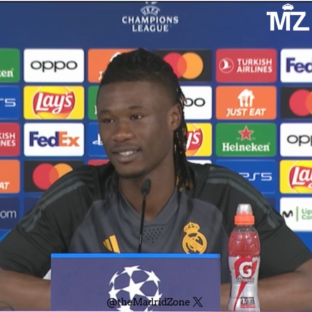 theMadridZone's tweet photo. 🗣️ Eduardo Camavinga: "Tchouameni used to laugh at me last year when I had to play LB. Now I am laughing at him!" https://t.co/hsMUlX6H5P