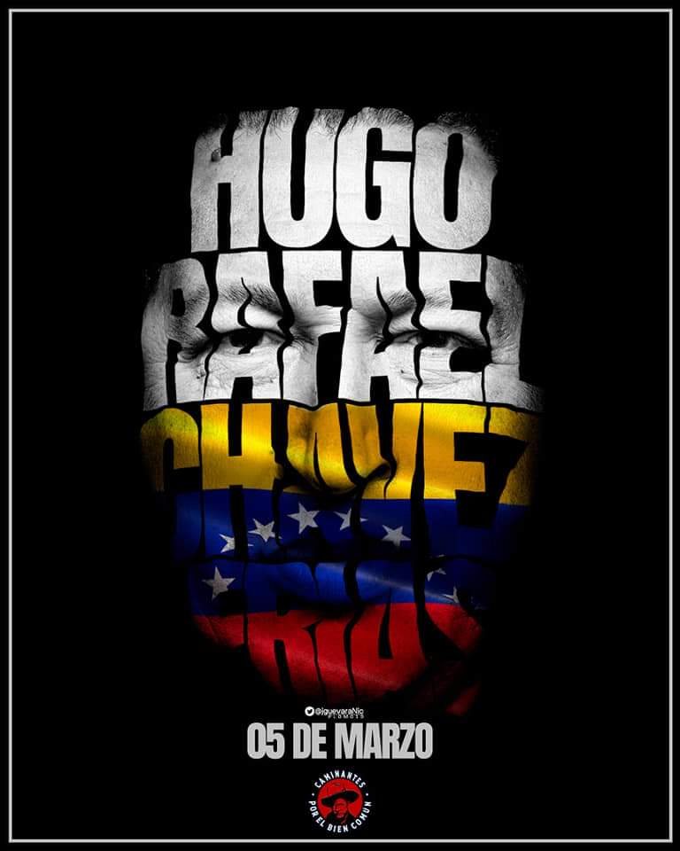 Los que mueren por la vida
No pueden llamarse muertos...
#ChavezCorazonDelPueblo