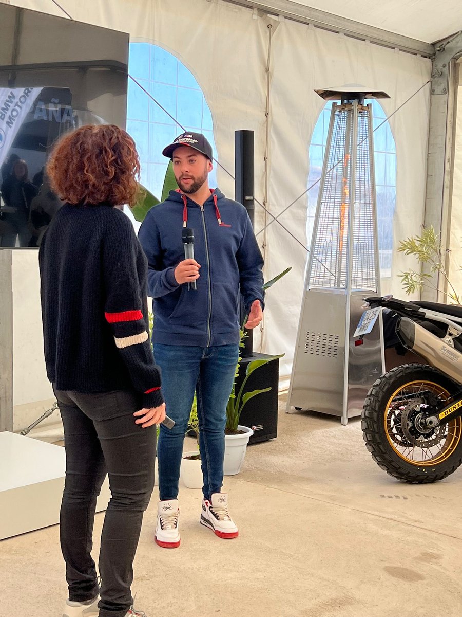 pilargdelapuebla (@pilargpuebla) on Twitter photo Un placer conversar hoy con Toni Povedano, piloto oficial de <a href="/bmwmotorradesp/">BMW Motorrad España</a> en el Campeonato de España de Maxitrail: esfuerzo, entusiasmo, compromiso y pasión. Poderosos los 4 juntos. Un placer conversar hoy con Toni Povedano, piloto oficial de <a href="/bmwmotorradesp/">BMW Motorrad España</a> en el Campeonato de España de Maxitrail: esfuerzo, entusiasmo, compromiso y pasión. Poderosos los 4 juntos.