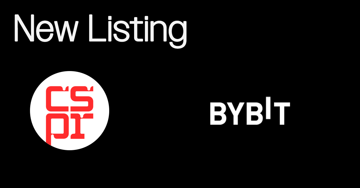 $CSPR was listed on <a href="/Bybit_Official/">Bybit</a> on Feb 22nd!

In celebration of the listing, #ByBit prepared special events with a total prize pool of 3,800,000 CSPR which are scheduled to end tomorrow, March 7th.  

 Learn More ➡️eu1.hubs.ly/H07Lqhh0