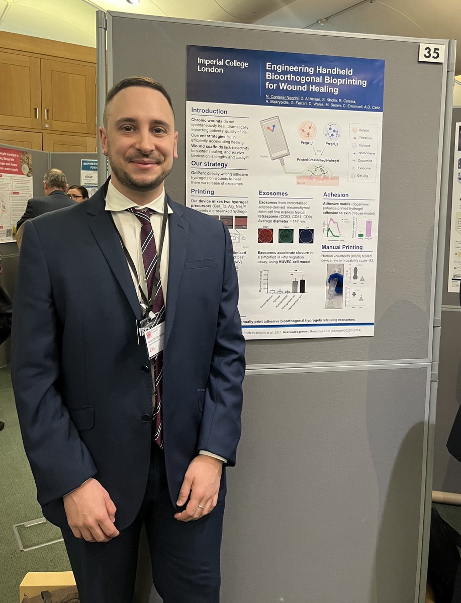 Celiz Lab (@celizlab) on Twitter photo We were proud to see <a href="/ContessiNicola/">Nicola C Negrini</a> present his research as a finalist <a href="/STEM4Brit/">STEM for Britain</a> at the Houses of Parliament yesterday! 👏 <a href="/ImperialBioeng/">Bioengineering</a> #STEM4BRIT We were proud to see <a href="/ContessiNicola/">Nicola C Negrini</a> present his research as a finalist <a href="/STEM4Brit/">STEM for Britain</a> at the Houses of Parliament yesterday! 👏 <a href="/ImperialBioeng/">Bioengineering</a> #STEM4BRIT