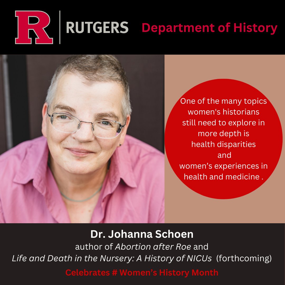 Happy day 5 of Women's History Month! #WHM #Rutgers
