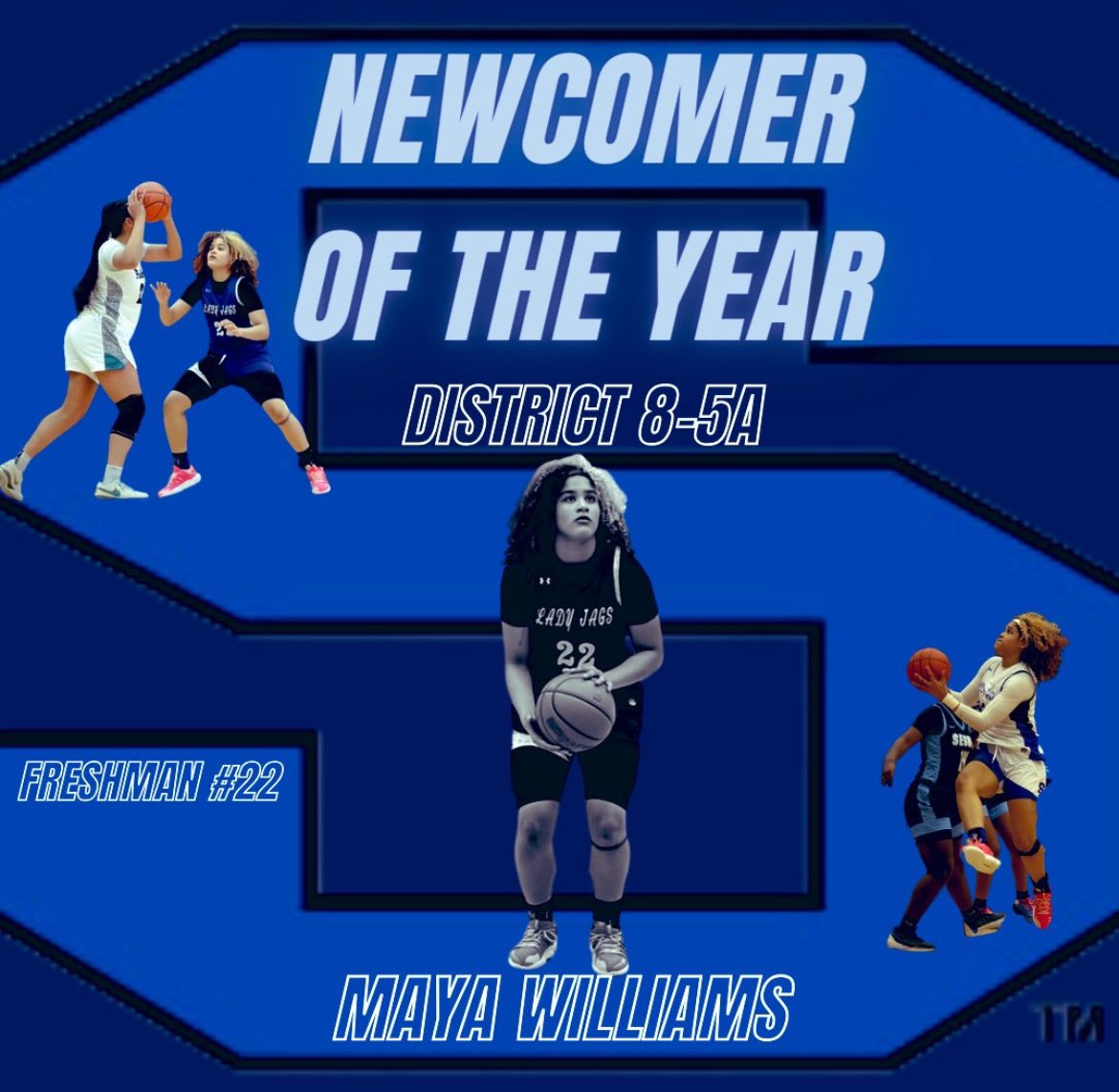 blessed to receive newcomer of the year