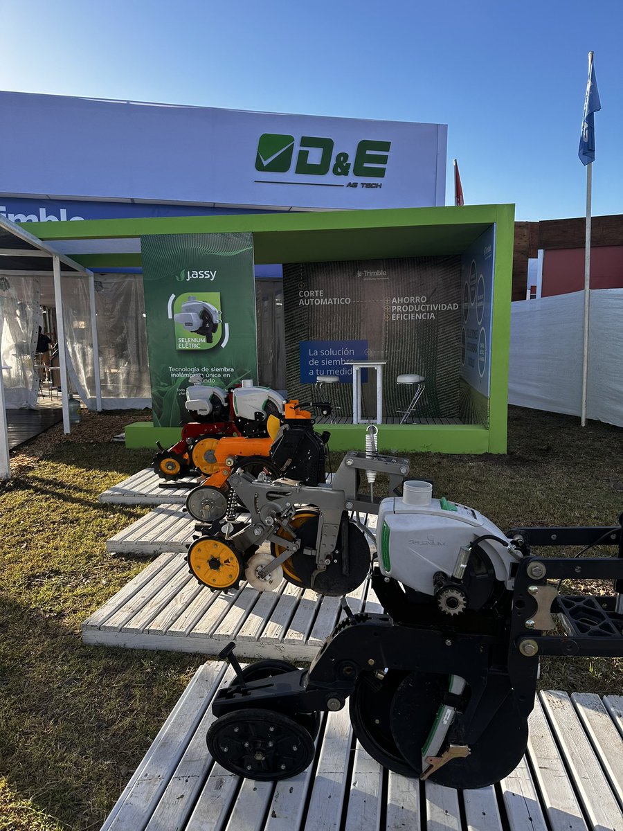 Ya estamos preparados para recibirlos en #Expoagro2024 y acercarles toda la #tecnología en aplicación selectiva, drones agrícolas, soluciones de siembra y mucho más.