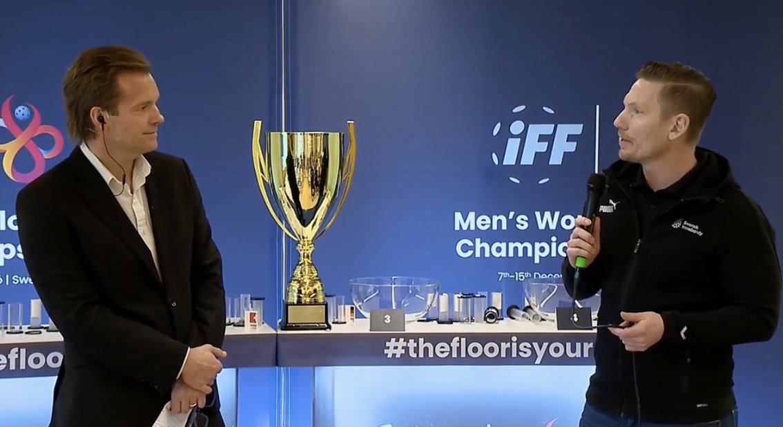”Att möta Finland är El Clasico i innebandy. Jag tror vi kommer vinna gruppen”, säger Niklas Nordén om VM-lottningen inför hemmamästerskapet i Malmö i december.