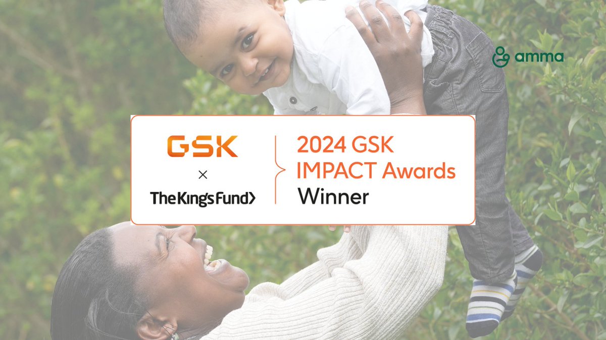We're thrilled to announce that we've been named a 2024 GSK IMPACT Award winner! This award recognises our efforts to improve the health, wellbeing, and birthing experiences of pregnant women facing vulnerable circumstances. ammabirthcompanions.org/amma-wins-top-…