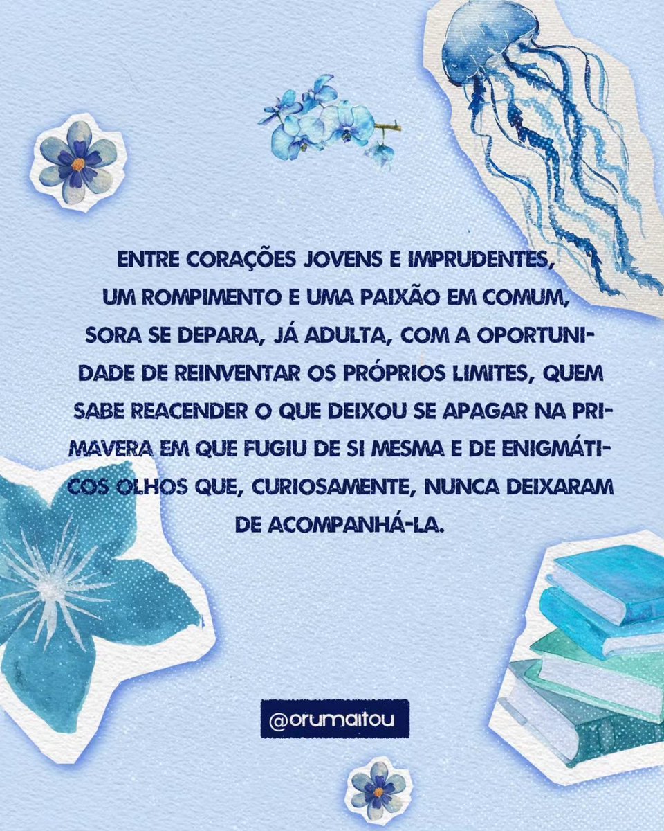 ORUMAITOU's tweet photo. bora fazer um joguin e tals
vou sortear quem responder esse tuite com #ApoieMagicBook pra ler as primeiras páginas da minha novela Primavera Azul

se você ainda não conhece, aqui a sinopse: https://t.co/XiQXJzDBmw