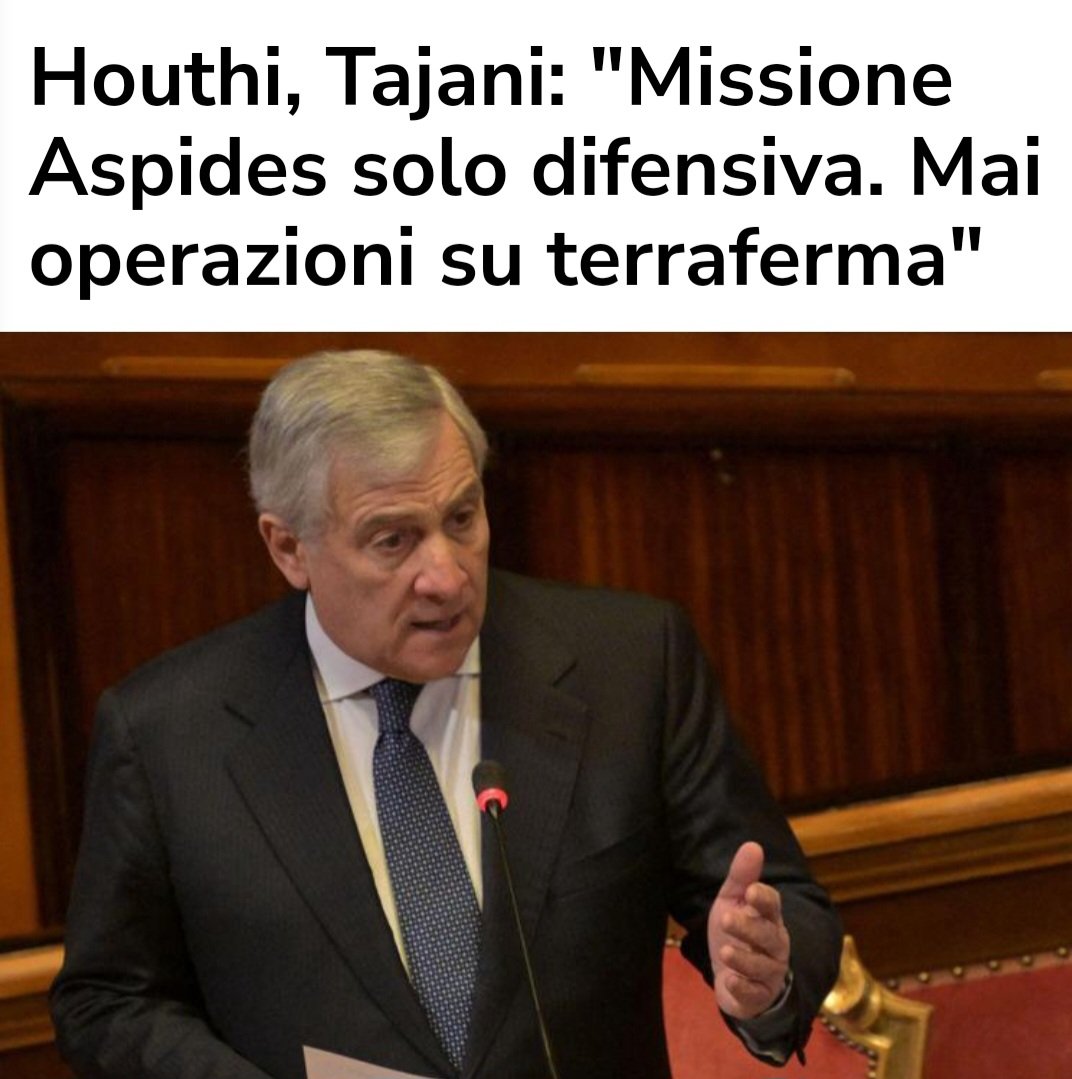 Senza il controllo della costa come impedire l'azione avversaria?
Non state giocando a #risiko a #battaglianavale
#CaioDuilio #Houthi  #CavoDragone #MarinaMilitare #MarRosso #Israele #Palestina #Yemen
#fermarelaguerra