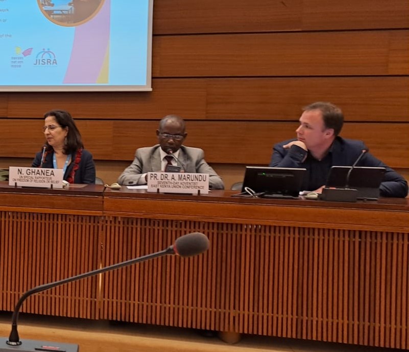 .@irck_info The @KenyaMissionUNG co-hosted a side event with the Permanent Missions of The Netherlands @NLinGeneva in collaboration with @Mensenmissie / @jisrake programme at the 55th @UN_HRC #HRC55 Dr. Alfred Marundu and @SHAMSAABUBAKAR2 shared their experiences and best…