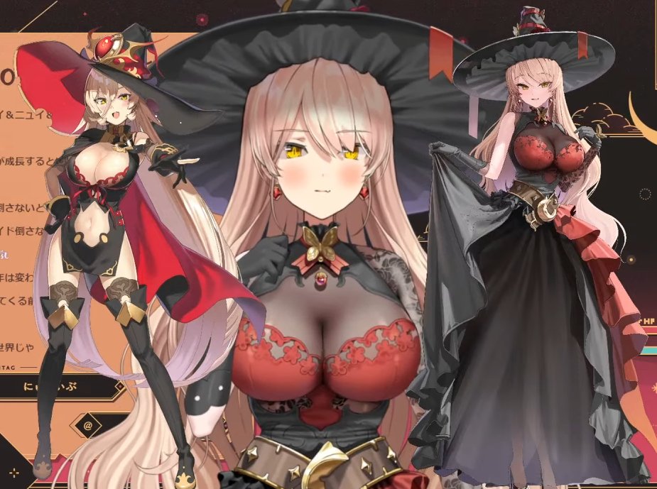 ニュイちゃんだけじゃないくて
うちの絵柄の変化も見える・・・
#おニュイ新ビジュ 