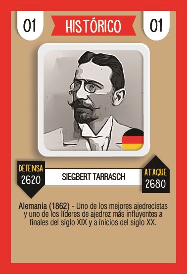 Tal día como hoy, 5 de Marzo, nació el Dr. Tarrasch (1862) y falleció Lyudmila Rudenko (1986), segunda campeona mundial.
On a day like today, 5th march, Tarrasch was born (1862) and Lyudmila Rudenko (1986) passed away.
#chess #ajedrez #caissacards