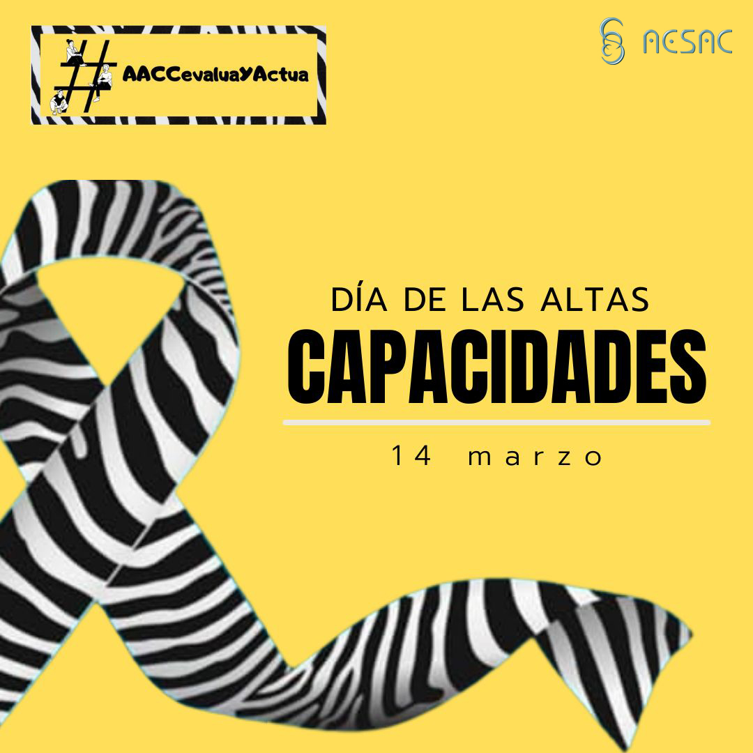 Tener altas capacidades no es un privilegio pero su atención es un derecho!

#AACCevaluaYAactua #AACCvisbles
#14mdiadelasaacc
#aaccdobleexcepcionalidad #aaccc #AltasCapacidadesIntelectuales #diadelasaltascapacidades #AACCnoMASmitos #aaccaceleracionsi #aaccformacion #AACC