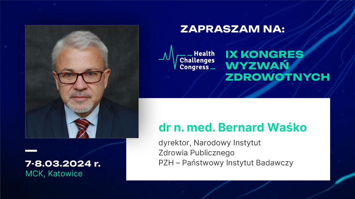 Już w czwartek Dyrektor Narodowego Instytutu Zdrowia Publicznego PZH-PIB razem z innymi ekspertami będzie dyskutował o jakości w ochronie zdrowia na IX Kongresie Wyzwań Zdrowotnych w Katowicach
Więcej informacji na stronie internetowej: hccongress.pl/2024/pl/