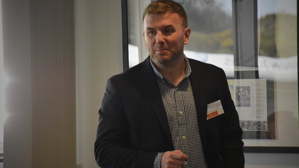 Professor Sam Vine from the University of Exeter spoke on Digital Tech enhancing health and wellbeing <a href="/SWinnovationexp/">SW Innovation Expo</a> .

Sam's work for @CineonTraining is changing lives through VR - to find out how, checkout the link below 👇
cineon.training/team/