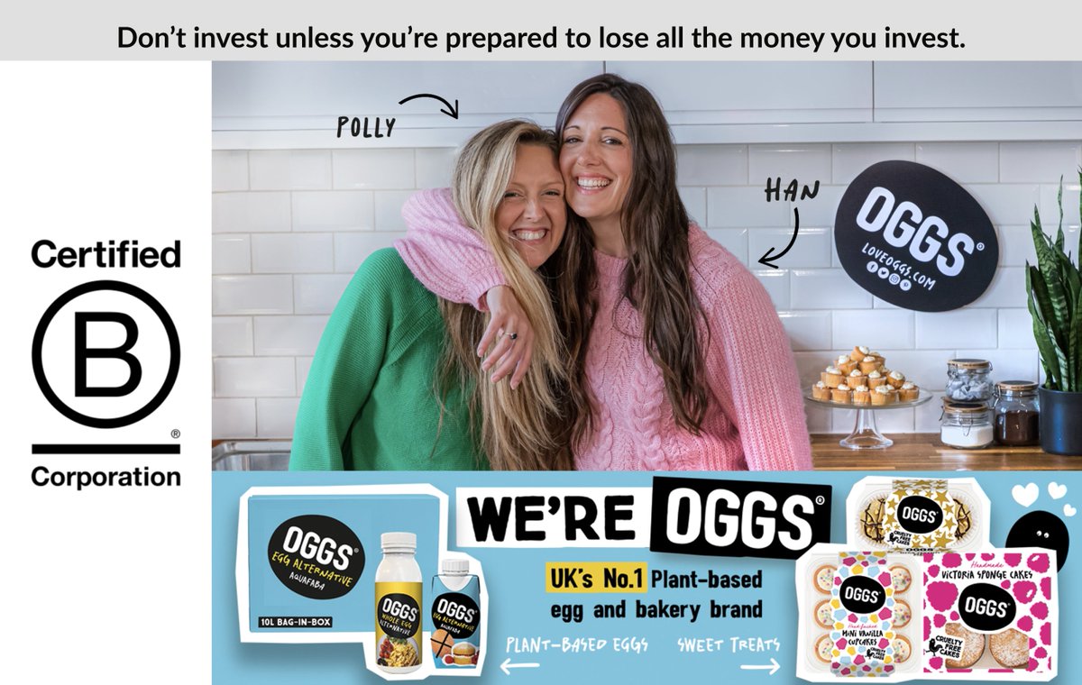 Just in time for #IWD, meet Polly & Hannah, co-founders of OGGS 👋 OGGS is a plant-based food company with a mission to remove hidden egg from the supply chain. 🍳 Sign up for priority access to their campaign: bit.ly/48DmJYZ