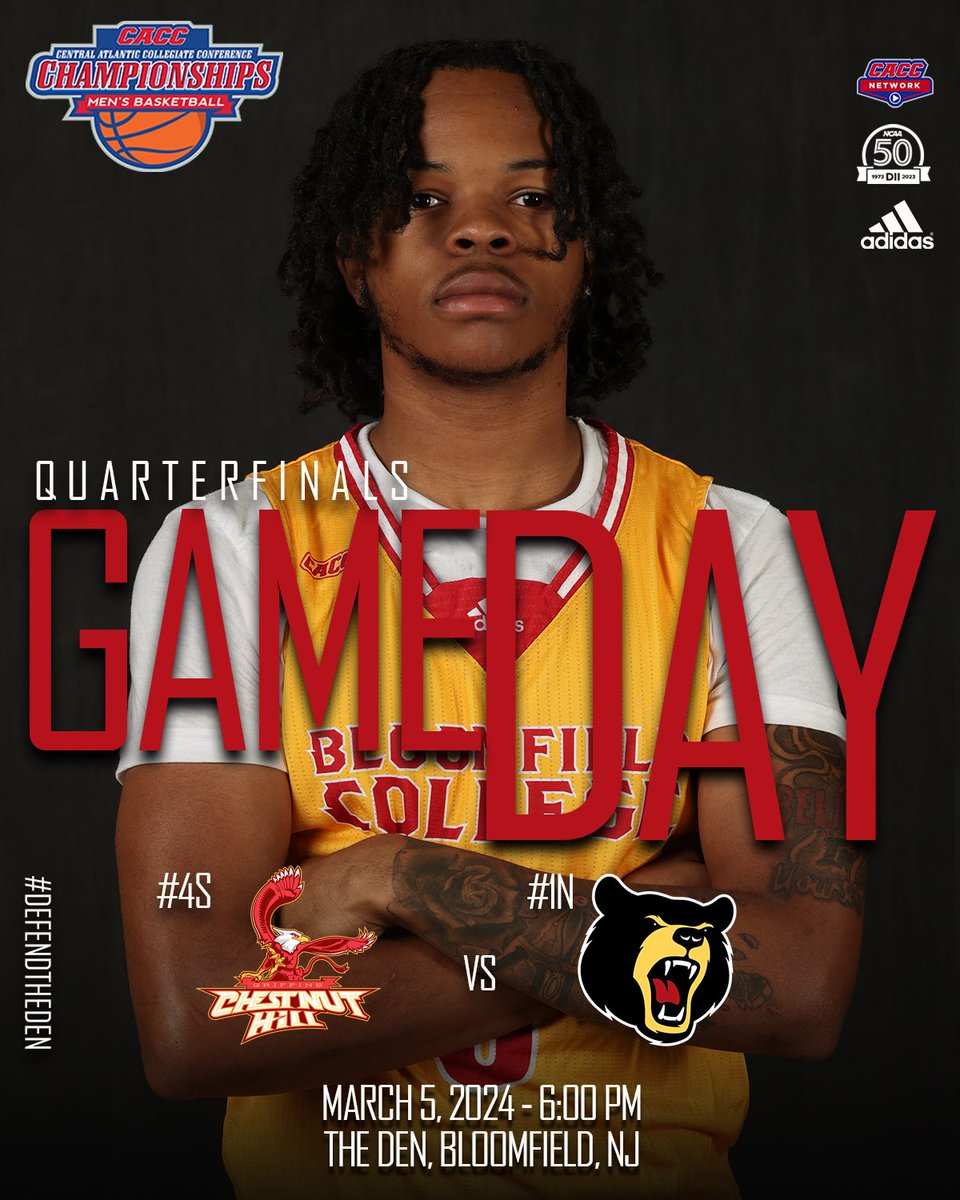 Montclair_BCBears (@go_bcbears) on Twitter photo Once Again It’s On…
#BearsNation tonight #TheDen will be #Rocking as the <a href="/cacc_athletics/">CACC Athletics</a> tournament gets underway with a 6pm matchup against the #4 Seed in the South, @chcathletics
Tickets are $10 for Adults and $5 for Students, Seniors and Children
#BearLife Once Again It’s On…
#BearsNation tonight #TheDen will be #Rocking as the <a href="/cacc_athletics/">CACC Athletics</a> tournament gets underway with a 6pm matchup against the #4 Seed in the South, @chcathletics
Tickets are $10 for Adults and $5 for Students, Seniors and Children
#BearLife