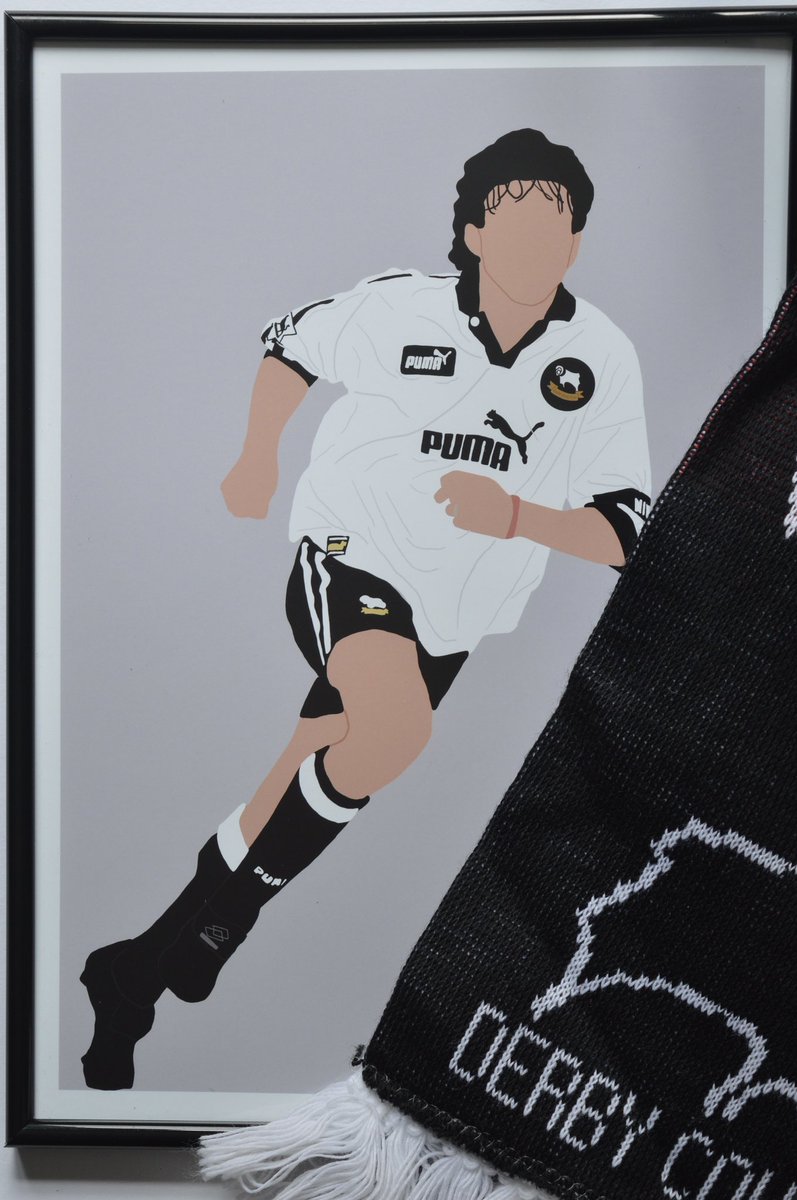 shilton_jade's tweet photo. I’ve introduced a whole new set of prints today! Derby County Legends🖤🤍

I’m in LOVE with these! The nostalgia🥺 

Please check them out: https://t.co/BaHMReDuCU

#dcfc #therams #dcfcfans #derby https://t.co/pLgPu4bCRq