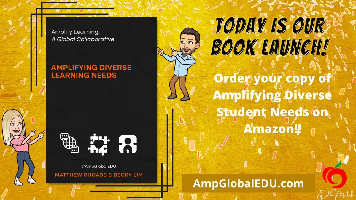 EdumatchBooks's tweet image. Amplifying Diverse Learning Needs by @MattRhoads1990 and Becky Lim. 
Have you checked it out yet? It's a must-have resource for educators! 👩‍🏫  
Available here: buff.ly/49Pf2A7 #EdTech #LearningDiversity #TeachingStrategies