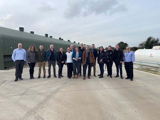 Thanks to @foodgov for visiting us at Beech Farm to find out more about how we are driving forward sustainability practices while championing energy efficiency and welfare.