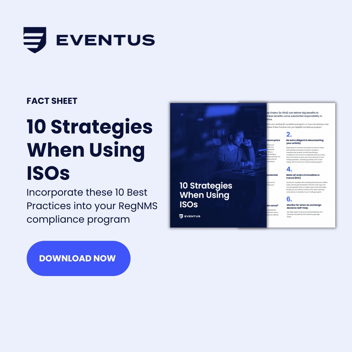Are you auditing your existing #ISO surveillance program? Or starting a new one? If so download our '10 Strategies When Using ISOs' document to explore the best practices you can incorporate into your RegNMS compliance program. Download now 👉 hubs.ly/Q02n98ts0 #Compliance