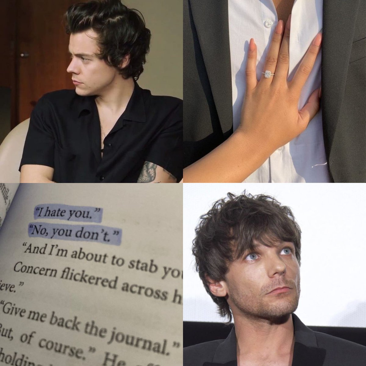 AU Larry

"Necesito que te cases conmigo, te juro por Dios que es por una buena causa".

Donde Louis está desesperado por un esposo,

Donde Harry no puede creer que el hombre que más odia en su oficina le haya pedido matrimonio.