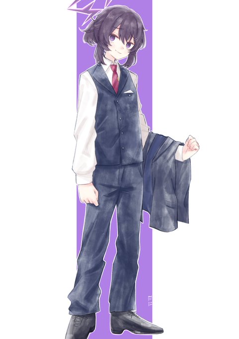 「holding clothes jacket removed」 illustration images(Latest)