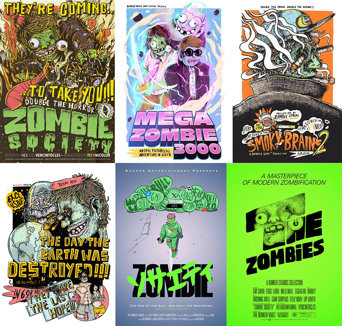 Zombie Society Filmography🎥

6 Z-Side posters are now out, 4 to go!