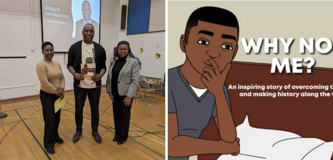 I am blessed to have  another opportunity to share my story via my children's book Why Not Me? to students and staff at Stilecroft Public School. Special thanks to Principal Karen Barnes and teacher Eric Troupe for the invitation to inspire and encourage excellence.