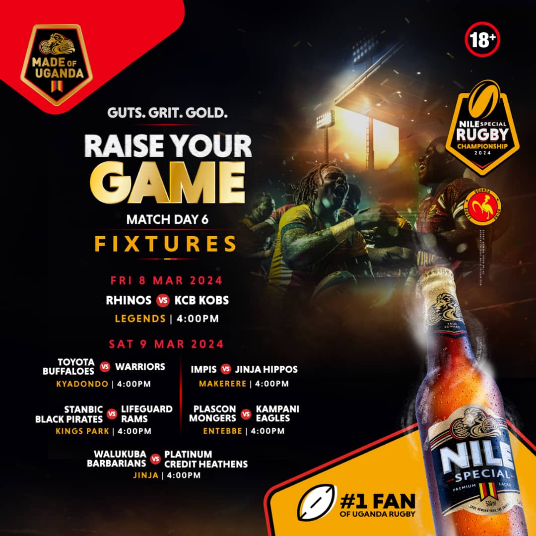 Week 6 - the Re-Shuffle.

Another week-in of bottleneck competition amongst the Championship out fit sides ahead of the playoffs. 

Saturday showdown will see Table leaders Heathens cross the Nile to play Walukuba at Abel Dhaira Stadium while Hippos Journey to the graveyard.