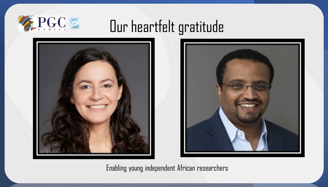 We are grateful for the work of Dr. Amantia Ametaj (left) and Dr. Bizu Gelaye @b_gelaye (right) affiliated with @NUBouve @MGHPsychiatry @HarvardEpi @harvardmed Both these fantastic researchers have helped train more than 12 early-career African researchers 👏🏽💐