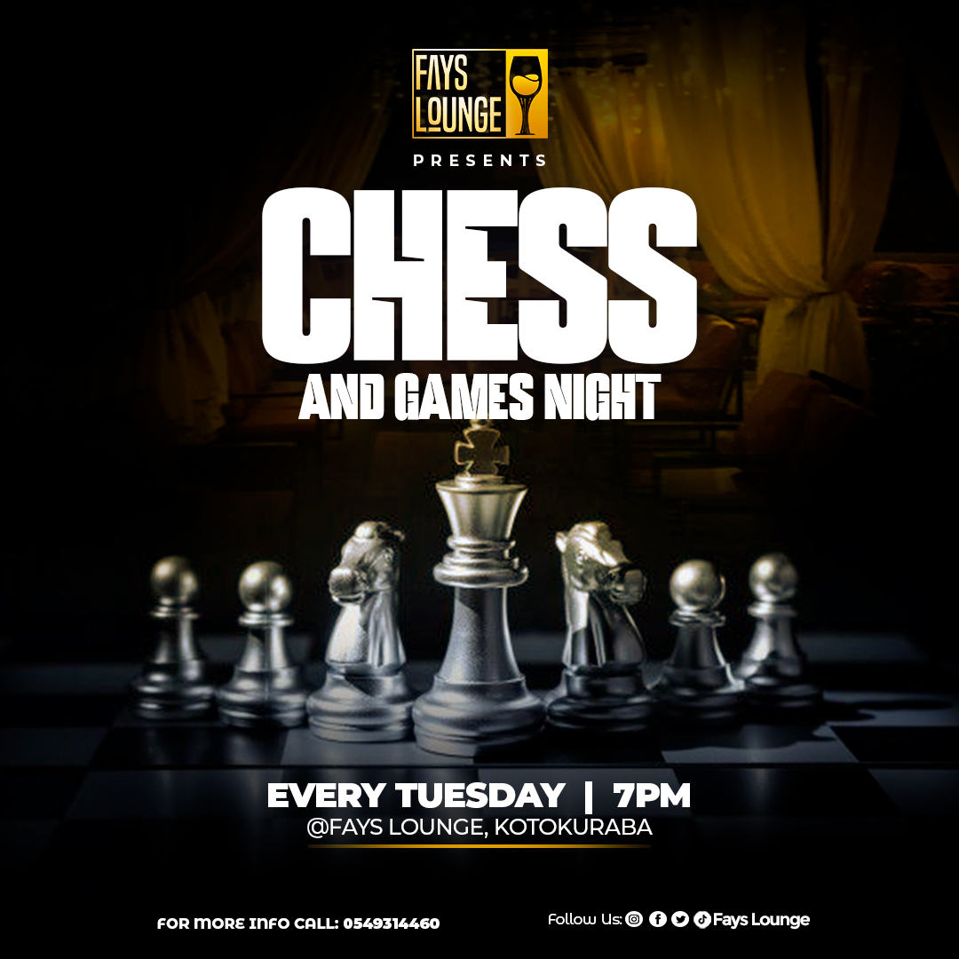 club161_'s tweet image. Checkmate and Game On! Join us for a night of strategic moves and friendly competition at our Chess and Games Night✨
.
.
.
.
#chessgame #ChessChallenge #GamesNight #FaysLounge