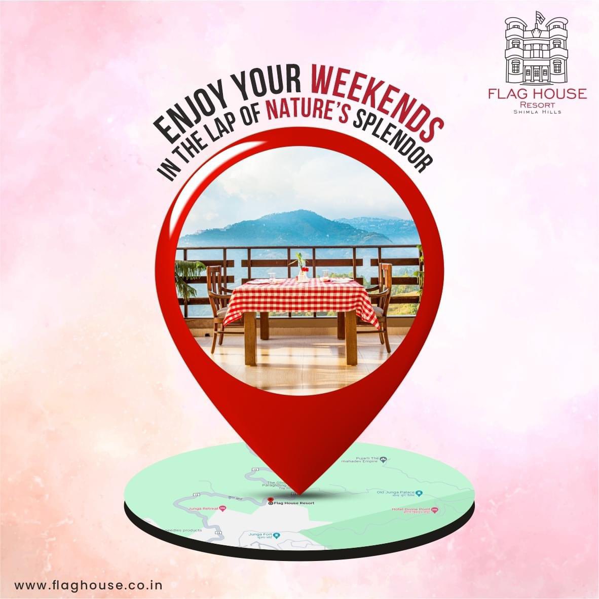 Inhale the freshness, exhale the stress—your weekends find perfection in nature's enchanting splendor #LuxuryGetaway #flaghouseresort #kufri #shimla #himachalpradeshtourism #tourism #himachaltourism #hospitality #FHR #Junga #holiday #dinewithaview #travel