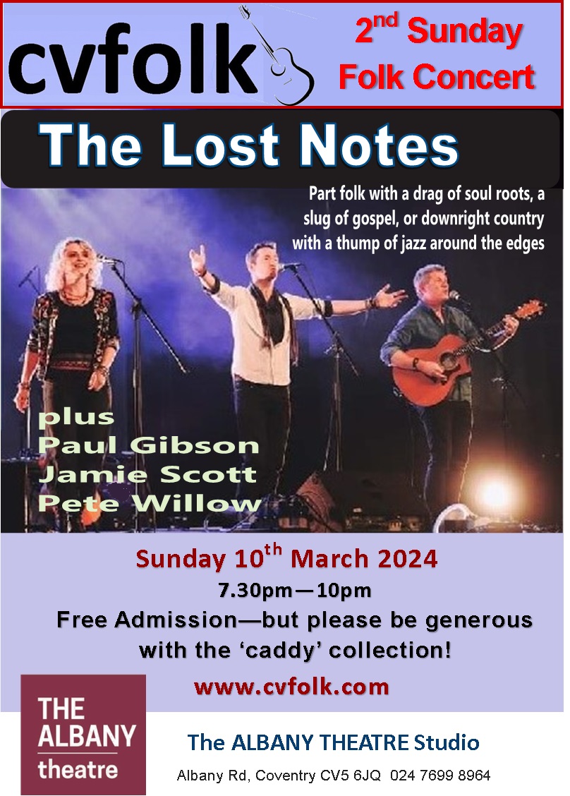 Get ready for frenzied foot stomping and hand clapping this Sunday when music maestros from Moseley, <a href="/thelostnotes3/">thelostnotes</a> head for <a href="/albanytheatre/">Albany Theatre</a> in #Coventry