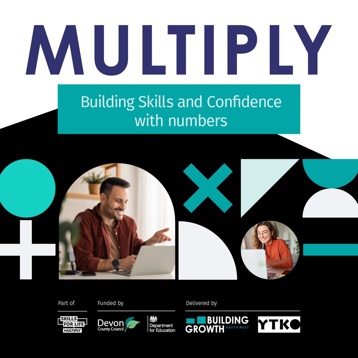 Numbers don't have to be scary! With Multiply, brush up on your math skills and gain confidence in no time!

Whether it's personal finances or professional growth, we're here to support you. 

Register now: bit.ly/3P6LPbH

#skillsforlife #multiply #learning #maths