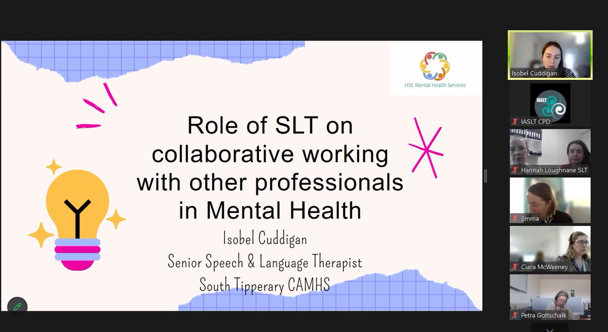IASLT (@iaslt) on Twitter photo Our webinar to celebrate European SLT Day is happening now. A huge thank you to our speakers today <a href="/NormaCamilleri/">Norma Camilleri</a> chair at <a href="/ESLAEurope/">ESLA Europe</a> <a href="/MeabhSheridan/">Méabh Sheridan</a>, <a href="/Hannah_SLT/">Hannah Loughnane</a> from GUH @saoltagroup; Isobel Cuddigan from CAMHS in Clonmel #iaslt #iasltcpd Our webinar to celebrate European SLT Day is happening now. A huge thank you to our speakers today <a href="/NormaCamilleri/">Norma Camilleri</a> chair at <a href="/ESLAEurope/">ESLA Europe</a> <a href="/MeabhSheridan/">Méabh Sheridan</a>, <a href="/Hannah_SLT/">Hannah Loughnane</a> from GUH @saoltagroup; Isobel Cuddigan from CAMHS in Clonmel #iaslt #iasltcpd